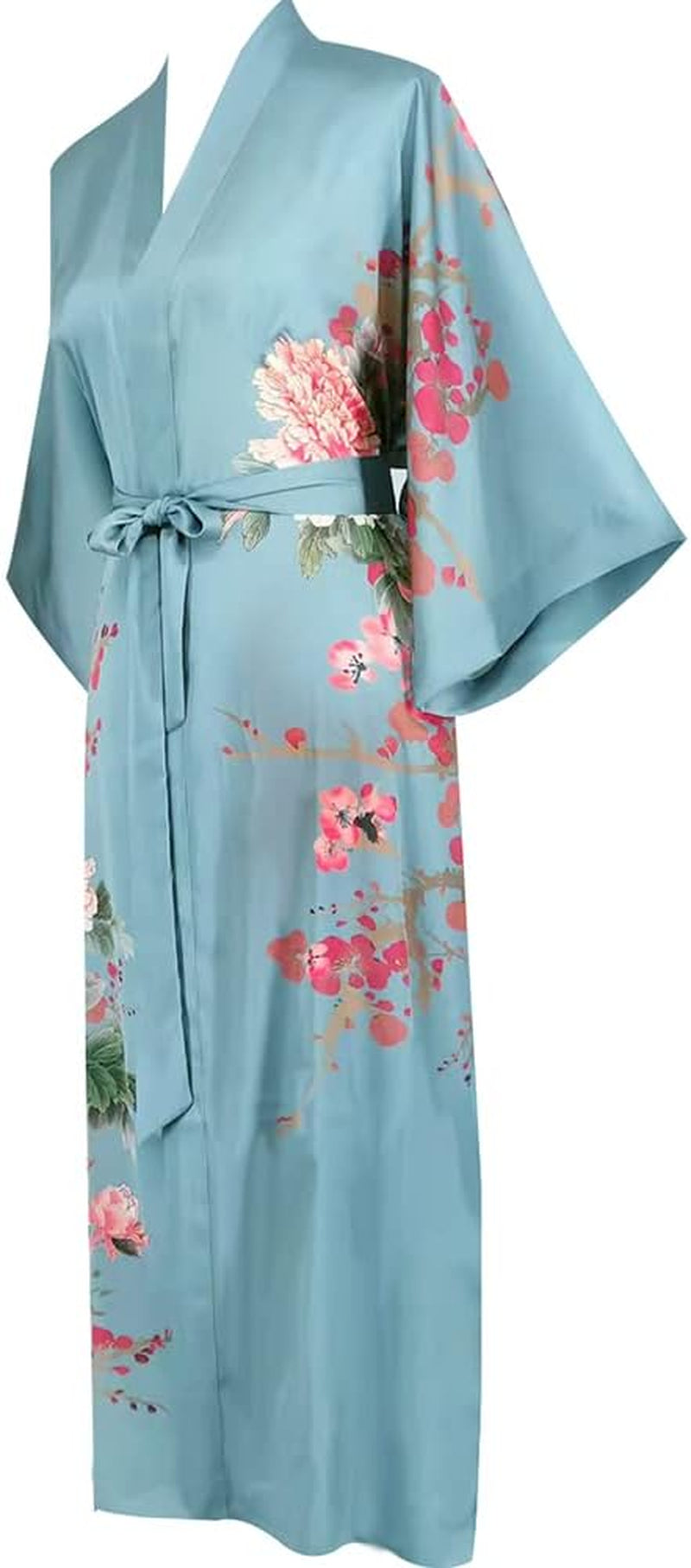 Women'S Satin Kimono Robes, Bathrobes, Pajamas, Loungewear